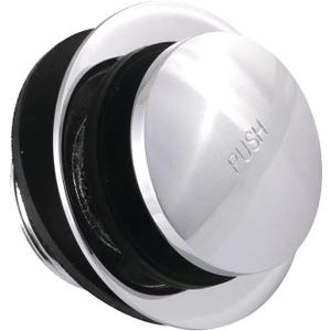 Kingston Brass DTT201 Tip-Toe Tub Drain, Polished Chrome