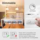 Linkind A19 LED Light Bulbs Dimmable, 40 Watt Equivalent, E26 Base, 2700K Soft White, 5W 450 Lumens CRI80+, 120V, UL Listed FCC Certified, LED Lights for Bedroom Living Room Home Office, 6 Packs