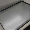 LOAAO Black Metal Framed Bathroom Mirror for Wall, 22X30 Inch Rounded Rectangle Mirror, Matte Black Bathroom Vanity Mirror Farmhouse, Anti-Rust, Hangs Horizontally or Vertically