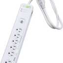 WiOn 50051 Indoor Wi-Fi Smart Surge Protector; 6 Grounded Outlets