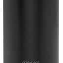 PRESSE by Bobble French Coffee Press And Insulated Stainless Steel Travel Tumbler for On-The-Go Brewing - 13 oz (Black)