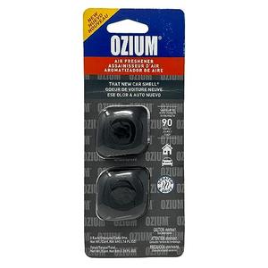 Ozium Membrane Car Vent Clip AC Air Fresheners Car Air Freshener and Car Odor Eliminator (That New Car Smell, 2 Packs)