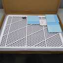 Pet Awesome Dog Potty Tray/Puppy Pee Pad Holder 25x20 Indoor Wee Training for Small and Medium Dogs (Grey)