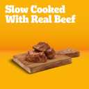 Pedigree Chopped Ground Dinner Adult Soft Wet Dog Food with Beef, Canned Dog Food, 22 oz. Cans, 12 Count (EXP 01/13/28)