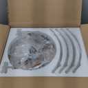 Modern Semi Flush Mount Ceiling Light Fixture, Nickel Hallway Light Fixtures Ceiling Mount, Dimmable Foyer Kitchen Lighting Fixtures Ceiling Lights for Bedroom Bathroom Dining Room Laundry Room