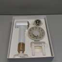 Tideway Hair Dryer, Blow Dryer with Diffuser, Ionic Professional HighSpeed 1500W LowNoise, 110,000 RPM Brushless Motor, Fast Drying, Travel Compact for Women & Men (Gold)