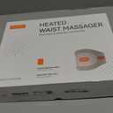 IKEEPFIT Portable Heating Pad for Back, Cordless Wearable Heat Belt with Massager for Lower Back Pain Relief, Battery Powered 8000 mAh Rechargeable, MAXwarm 3.0, Gift for Women Men 90-310 lbs (Beige)