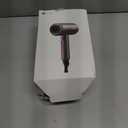 slopehill Professional Ionic Hair Dryer, Powerful 1800W Fast Drying Low Noise Blow Dryer with 2 Concentrator Nozzle 1 Diffuser Attachments for Home Salon Travel (Black)