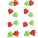 4 x Fruidles Christmas Holiday Jelly Bells Mix Fruit Gummi Candy, Delicious Holiday Shaped & Flavored Gummies, Party Bag Fillers (Half-Pound) (8 Ounce (Pack of 1))