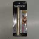 LOreal Paris Makeup Original Telescopic Mascara, Separating Mascara Volume and Length Formula, Washable, Blackest Black, 0.27 Fl Oz., 1 Count