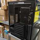 MUSETEX ATX PC Case,6 PWM ARGB Fans Pre-Installed,360MM RAD Support,Type-C Gaming PC Case,270° Full View Tempered Glass Mid Tower,Black ATX Computer Case,Y6