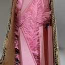 3 Feet Pink Christmas Tree with Lights, 8 Modes Timer 50 Warm White Lights Battery Operated Small Artifical Full Christmas Tree for Home Indoor Office Tabletop Xmas Holiday Decorations