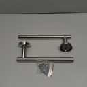 Nolimas Brushed Nickel Bath Towel Bar Single Bars Towel Rack Rod Classic Wall Mounted SUS304 Stainless Steel Bathroom Towel Holder Toilet Kitchen Towel Shelf Single Layer,18 inches