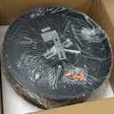 Treekee 12" Ceiling Light Fixtures, Flush Mount Lighting Round, Gold Metal Finish, Vintage Retro and Modern Industrial Charm Ceiling Lamp for Bedroom Hallway Foyer Entryway