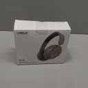 LORELEI QC30 Hybrid Active Noise Cancelling Headphones, 60H Playtime, Built-in Mic, Wireless Over Ear Headsets with Case,Bluetooth 5.4,Deep Bass Comfort Fit Soft-Earpads Fast Charging, Dunes Grey