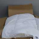 Utopia Bedding Comforters Queen Size, All Season Duvet Insert, Down Alternative Box Stitched Bed Comforter with Corner Tabs, Machine Washable (White) (Queen (Pack of 1))