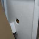 SlimLine 48 in.x 32 in. Single Threshold Alcove Shower Pan Base in White with Center Drain