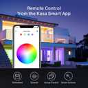 Kasa Smart Light Bulbs, Full Color Changing Dimmable Smart WiFi Bulbs Compatible with Alexa and Google Home, A19, 60 W 800 Lumens,2.4Ghz only, No Hub Required, 2-Pack (KL125P2), Multicolor