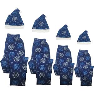 Mad Dog Concepts Matching Christmas Pajamas Pants for Family Set of Pajama Bottom and Santa Hat (Medium)