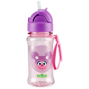 Skip Hop x Sesame Street Toddler Sippy Cup with Straw, Straw Bottle, 12 oz, Abby Cadabby