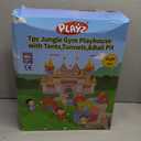 Playz 7pc Kids Play Tent with 1 Big Ball Pit for Babies, 3 Play Tunnel for Toddlers, and 3 Pop Up Tents Playhouse Bundle, Best Birthday Gift for Boys & Girls, Indoor & Outdoor Use Portable Play Center