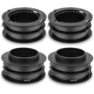 SB00L00 Trimmer String for Greenworks 0.080" 80V ST80L200 Front Mount String Trimmer Replacement Spool, 4-Pack