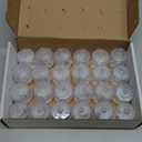 24 Pack Flameless Tea Lights Battery Operated, Crystal LED Tealight, Votive Fake Candles for Valentines Wedding Decorations