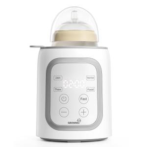 Grownsy 8-in-1 OG Fast Bottle Warmer with Timer, Gray