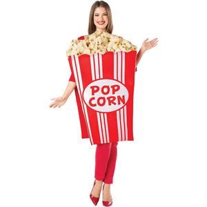 Seasons Popcorn Costume for Halloween Party Adults, One Size