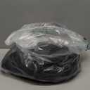 Non-Expanding Garden Hose 97ft,flexible, lightweight hose is resistant to kinks and tangles.With 10-way nozzle, strong 3/4” metal fittings, and a shut-off valve.