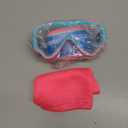 Vvinca Kids Goggles Snorkel Mask Diving Mask Swimming Goggles with Nose Cover and Straps Cover for Kids and Youth Age 6-14