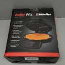 Mueller Heart 5 Waffle Maker, Waffle Iron, Adjustable Browning Control & Nonstick, Cool Touch Handle, Easy to Clean, Small Kitchen Appliances