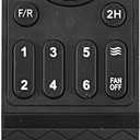 Remote Control for Ceiling Fan with Lights, Compatible with Fan Lights of Models LP-FSD01, LP-FSD02, LP-FSD03, LP-FSD04, LP-FSD05, LP-FSD06, Ceiling Fan with Light Remote Control