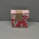 Rose Shadow LED Flameless Candles, 4PCS Romantic Battery Operated Candles Led Pillar Candles for Valentines Romantic Propose Anniversary Wedding Decorations(Pink, D 2.5" x H 7.2")