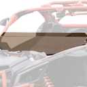 SAUTVS X3 Dark Tinted Half Windshield, Poly Vented Mid Windscreen Window for Can-Am Maverick X3 XRS XDS Turbo R Max 2017-2026 Accessories