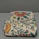 Designer Vintage Linen Rectangle Extra Long Tablecloth,William Morris Floral Colorful Pattern Table Cloth,Decor Table Cover for Kitchen,Dining,Thanksgiving,63"*110"-Flowershadow a