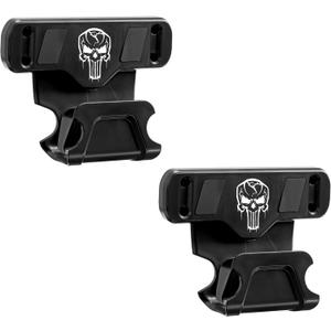 Magnetic Car Gun Mount, Gun Holder Rack with Safety Trigger Guard Protection, Easy Conceal in Vehicle, Truck, Safes, Walls, Heavy Duty Car