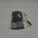 20 Pack Black Shoe Bags for Travel, 15.7" x 11.8", Waterproof Portable Drawstring Travel Shoe Storage Bags