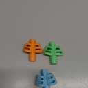 KOABBIT Pencil gripper kids/toddler handwriting aid tools for beginners,Pencil Holder for preschooler 2-4 Years learning to Write for Children's Training Pen Holding Posture Correction Tools(3 PACK) (Green,Orange,Blue)