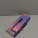 MiroPure Hair Straightener Brush with Plasma Technique, Ceramic Straightening Brush with 16 Temp Settings 30s Fast Heating, Hair Straightener Comb with LED Display & Dual Voltage, Black+Rosered