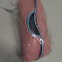 Silicone Baby Bibs 2 pcs with Silicone Baby Spoons Self Feeding Waterproof, Soft (Rosy)