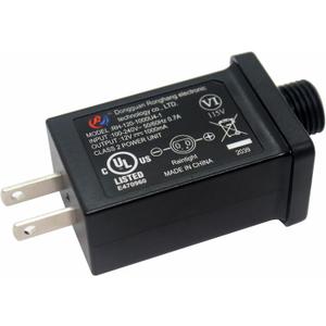 12V 1A LED Power Supply, Replacement Yard Inflatable LED Adapter LED Transformer for Christmas String Light, Fountain Lights, Inflatable Device (RH12V1A 1PCS)