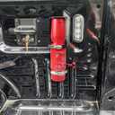 Quick Release Fire Extinguisher Mount Compatible with 2021 2022 2023 2024 2025 2026 Ford F150 Truck Accessories Fire Extinguisher Holder Mounting Brackets for 2021+ Ford F150 Vehicle, Aluminum