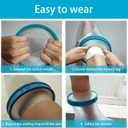 Tideshake Waterproof Foot Cast Cover for Showering, Reusable Adult Foot Cast Protector, Cast Covers for Ankle Shower after Surgery, Watertight Cast Bag for Burns