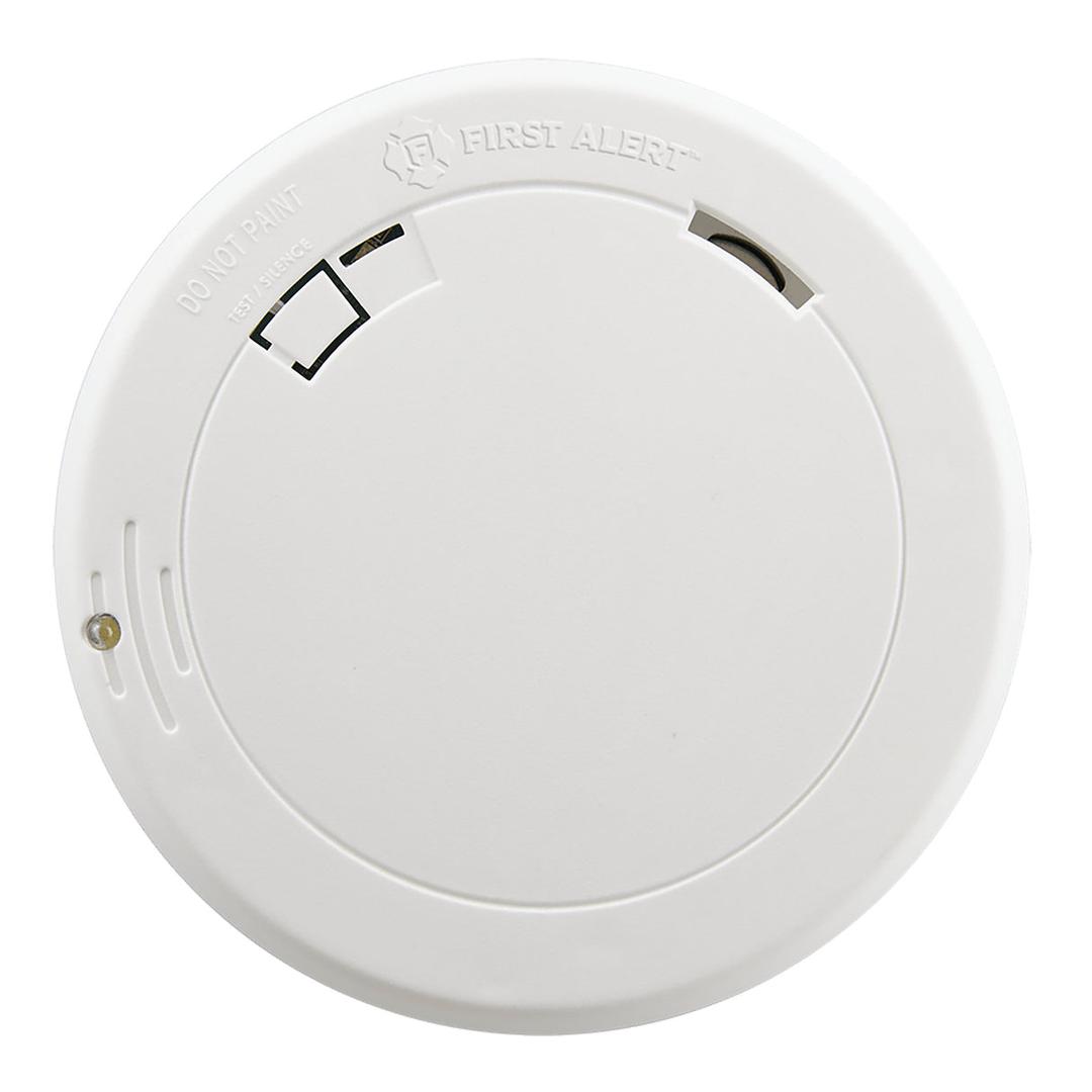 10-Year Battery Photoelectric Smoke Alarm with Slim Profile and Safety Path Light