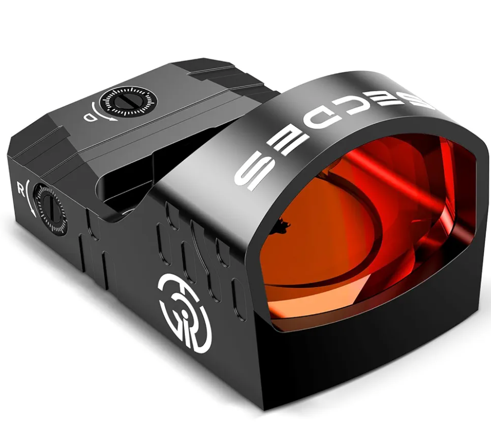 3 MOA Dot Open Reflex Sight, Red Dot Sights with Shake Awake for Pistol Cut Parallax-Free Aluminum Pistol Sight for Full-Sized Handguns