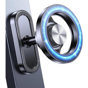 Coolpow Dual Magnetic Phone Holder for Gym Mag Safe Phone HolderStrong Magnet Gym Phone Holder Camera Mount for Gym Accessories for Women Attach to Metal Surface with iPhone 17 Pro Max 16 15 14 13