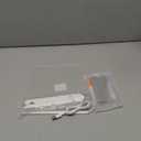 LED Note Board with Colors, Glowing Acrylic Message Marker Board, Illuminating Dry Erase Board with Sturdy Stand, Memo Letter Board with Interactive Light, White Board for Idea Generation (7.9*7.9in)