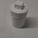 3" PVC Sewer Cleanout Adapter with Plug Pipe Fitting, PVC DWV Flush Sewer Cleanout Cap for Drainage Piping System