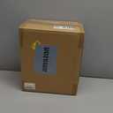 Citylife 7.8 QT 6 Pack Small Storage Bins Plastic Storage Container Stackable Box with Lids for Organizing, Clear White